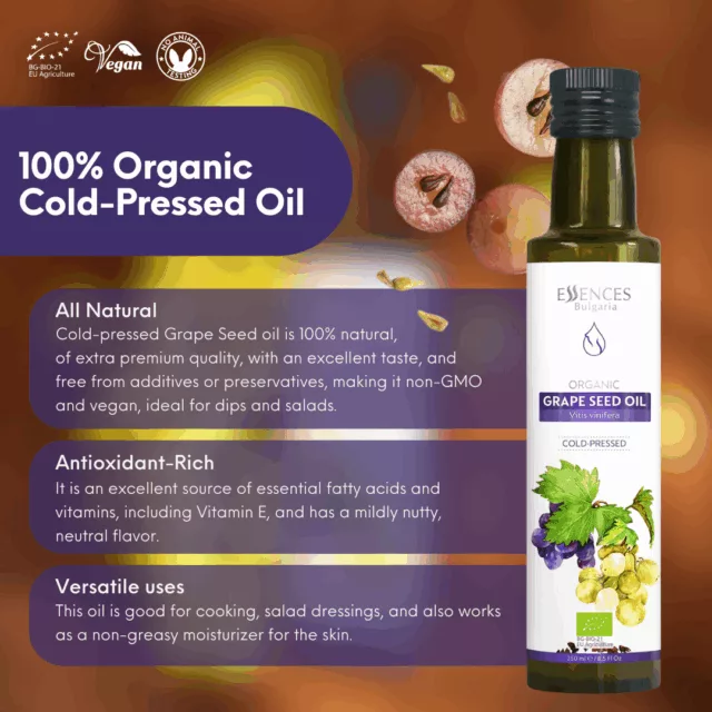 En grape seed oil infographic 2