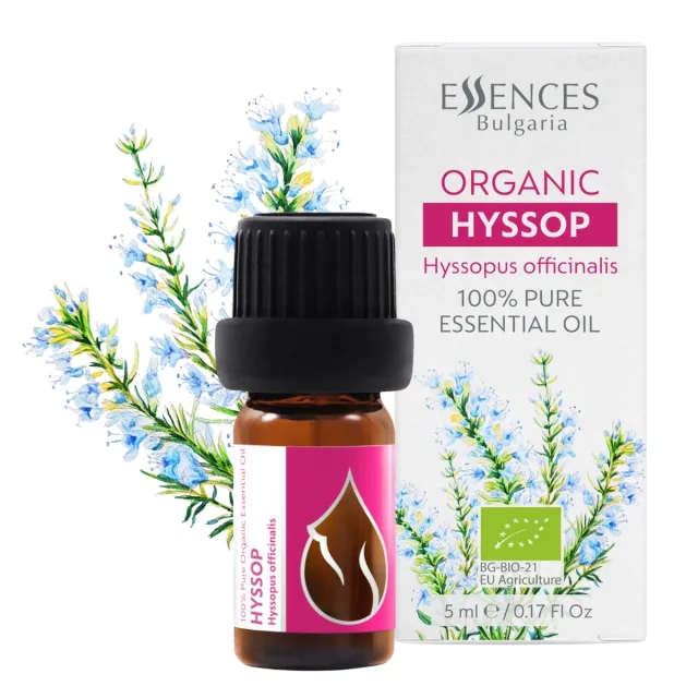 Organic Hyssop Essential Oil
