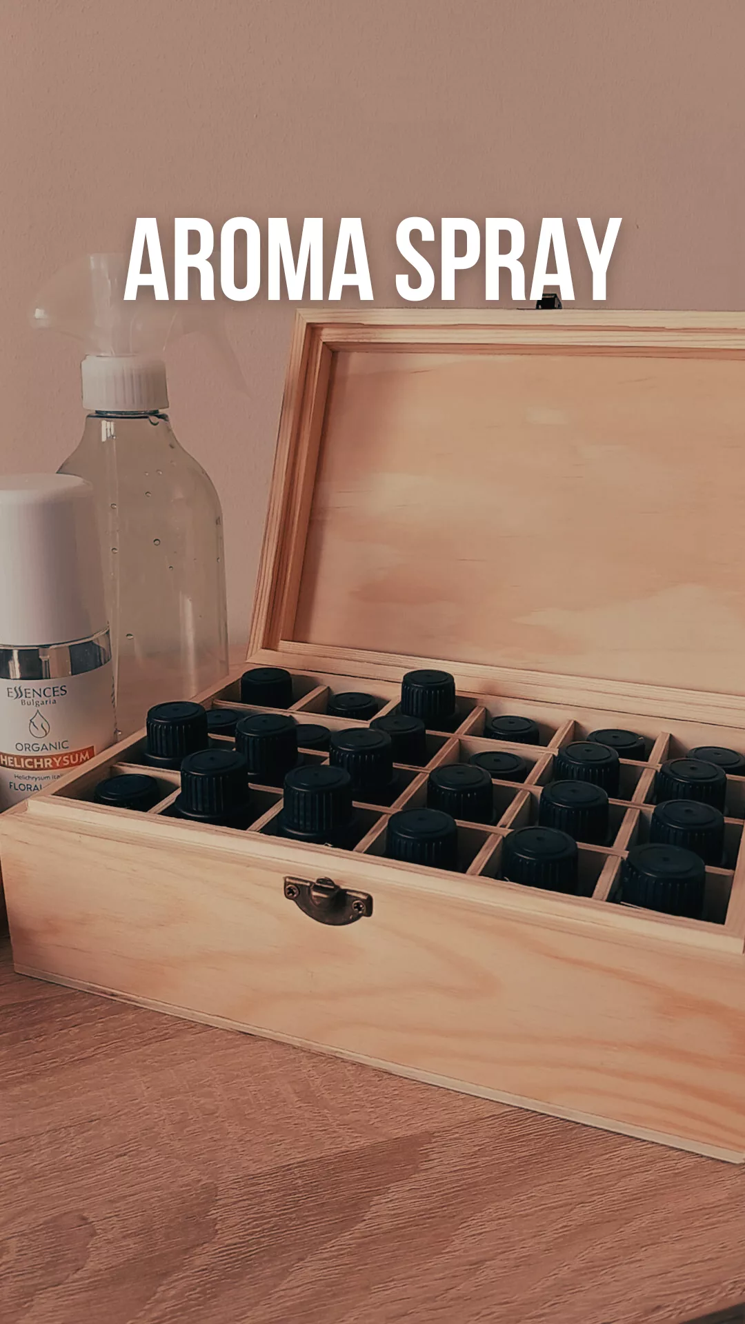 Natural room aroma spray