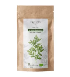 Artemisia powder packaging front for external use only
