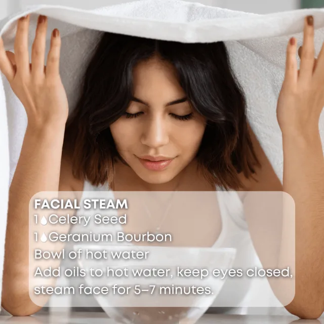 Essences bulgaria celery seed essential oil facial steam