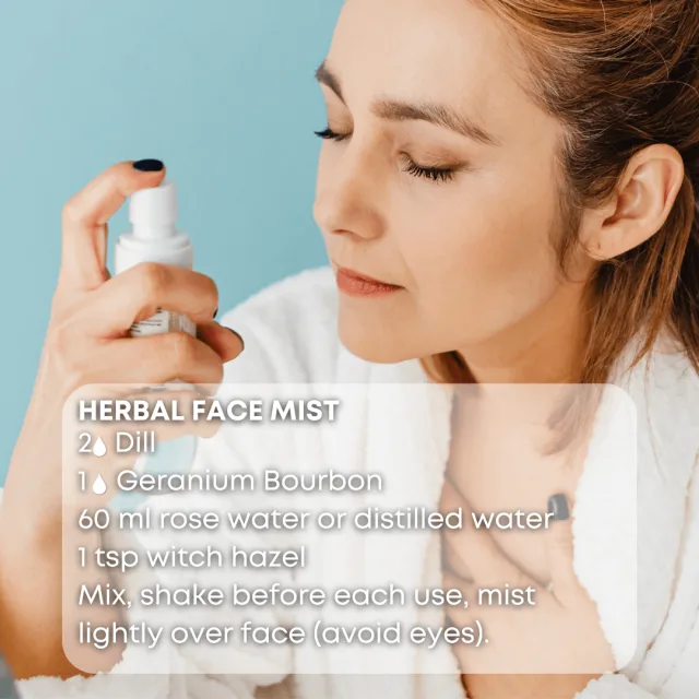 Essences bulgaria dill essential oil face mist