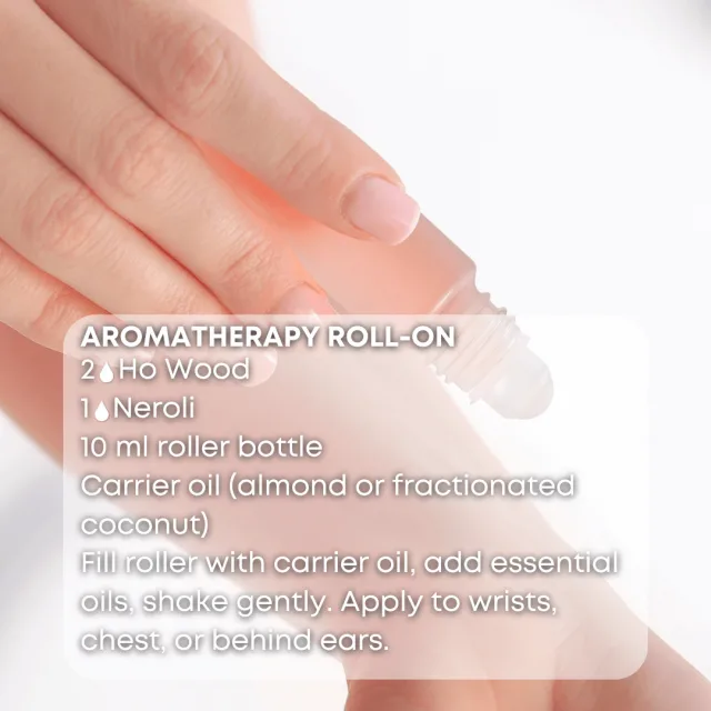 Essences bulgaria ho wood essential oil aromatherapy roll on