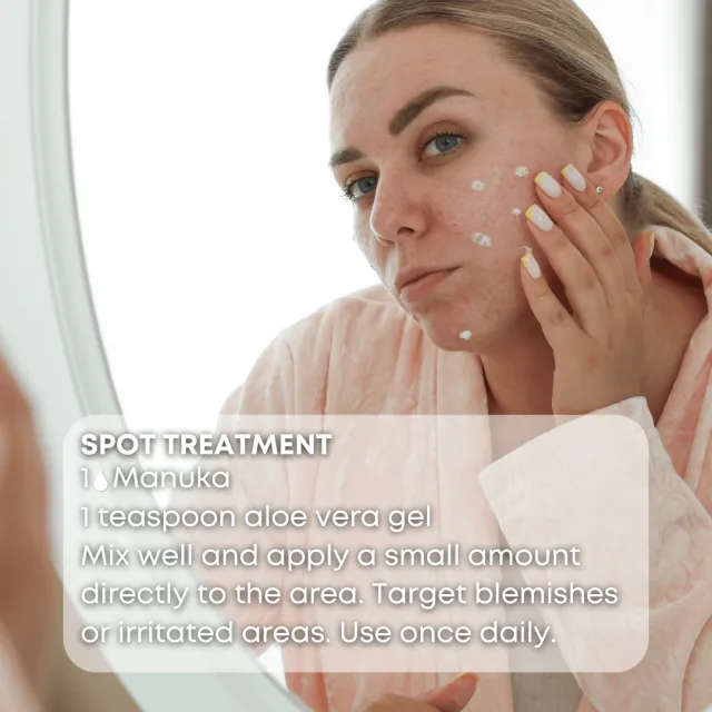 Essences bulgaria manuka essential oil spot treatment