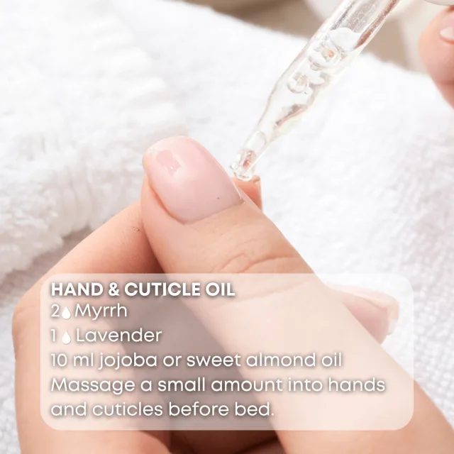 Essences bulgaria myrrh essential oil hand and cuticle oil