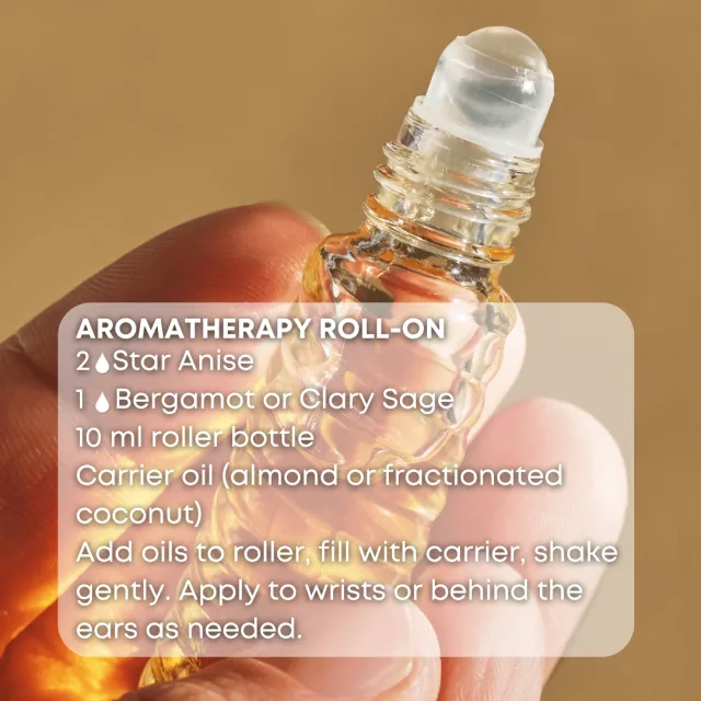 Essences bulgaria star anise essential oil aromatherapy roll on