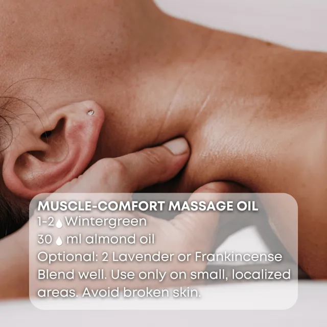 Essences bulgaria wintergreen essential oil massage oil