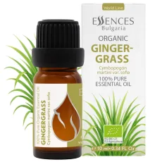 Organic ginger grass essential oil (10ml) front