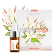 Organic jasmine essential oil (3ml) front