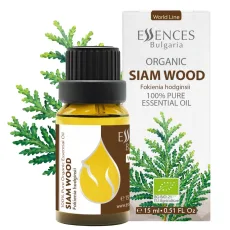Organic siam wood essential oil (15ml) front