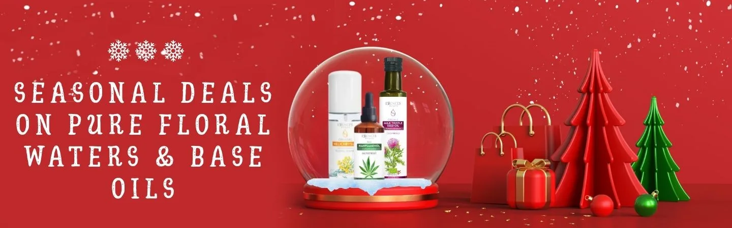 Essences Bulgaria Holiday deals on floral waters and cold-pressed oils