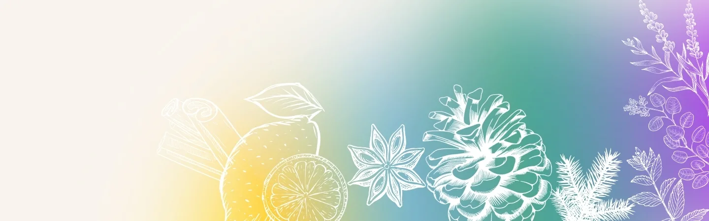 Aura blends page 1 with plants