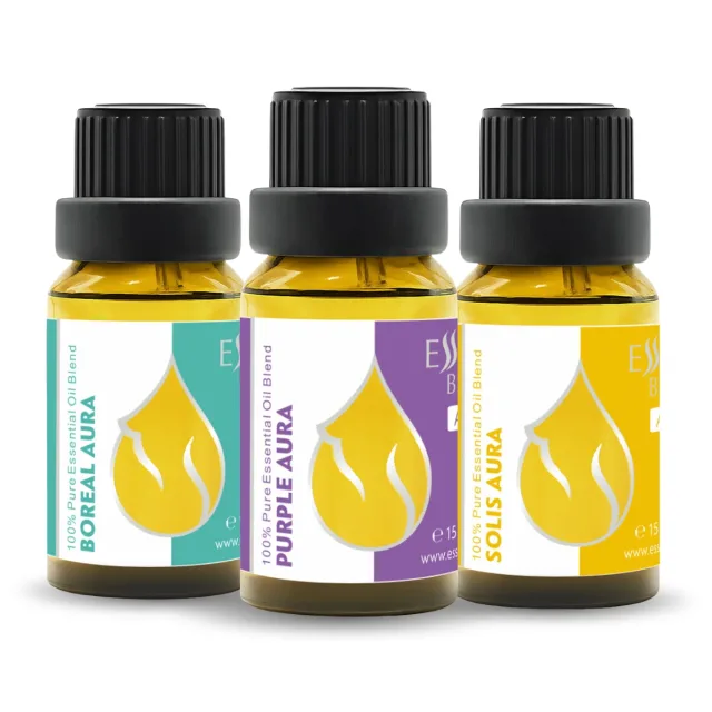 Bio aura set purple aura , boreal aua , solis aura essences bulgaria